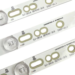 KIT 3 BARRAS LED TV AOC 32PHG4900