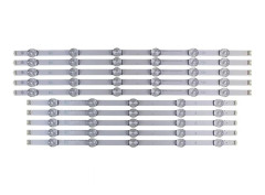 KIT 10 BARRAS LED TV LG 55LB5600/6200/6500