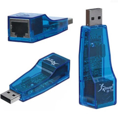 PLACA REDE USB 2.0 X RJ45 10X100 HBT66 KNUP