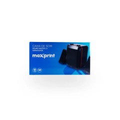 CAIXA SOM SOUND MASTER 2.1 C/SUB 8W+5W MAXPRINT