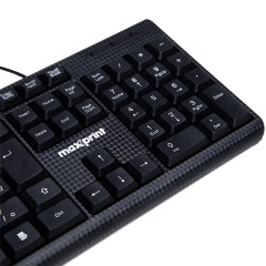 KIT TECLADO/MOUSE C/ FIO USB2.0 MAXPRINT