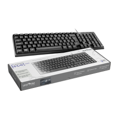 TECLADO C/FIO USB PRETO VIPER PRO