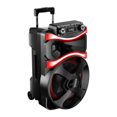 CAIXA SOM AMPLIFICADA V12 POWER 800W RMS VIBE SOUND