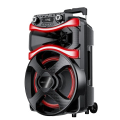 CAIXA SOM AMPLIFICADA V12 POWER 800W RMS VIBE SOUND