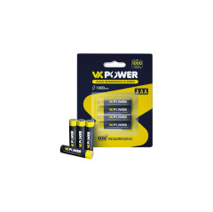 PILHA RECARREGAVEL AAA 1000MA CT/4 VXPOWER