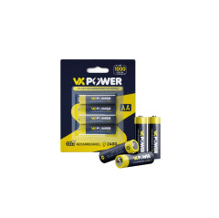 PILHA RECARREGAVEL AA 2400MA CT/4 VXPOWER