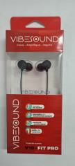 FONE OUVIDO V10 FIT PRO PRETO VIBE SOUND