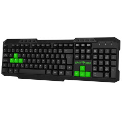 TECLADO GAMER USB COM FIO PYTHON VIPER PRO