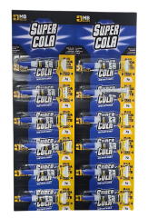 SUPER COLA CARTELA C/12PÇS 3G GB57038 MBTECH